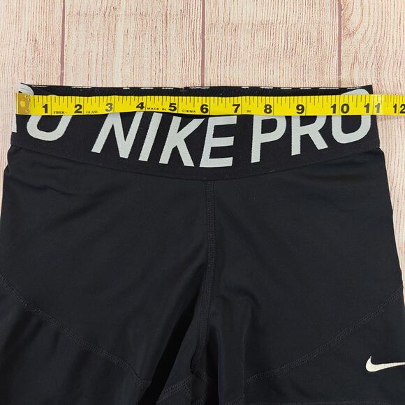 Nike Pro Dri-Fit black 3" fitted shorts sz S - Picture 6 of 10